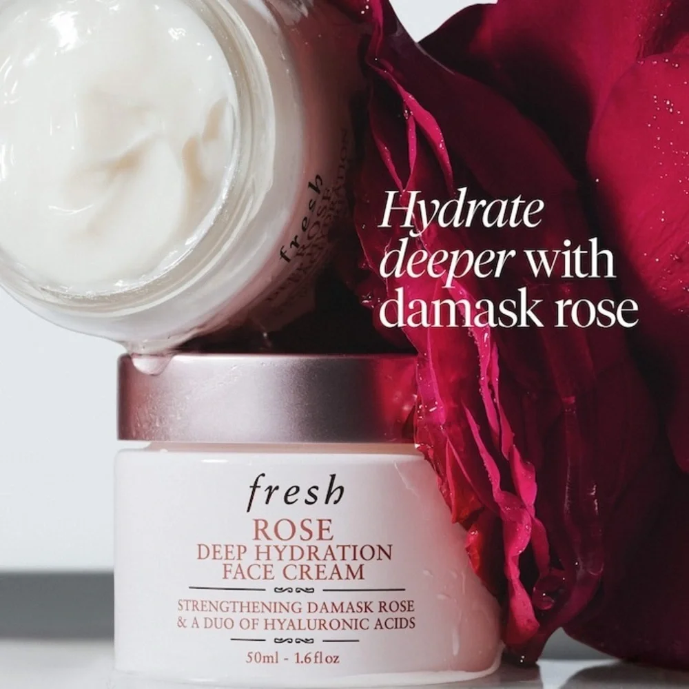🌹 Fresh Rose Deep Hydration Face Cream | 50 mL / 1.6 fl oz 🌹